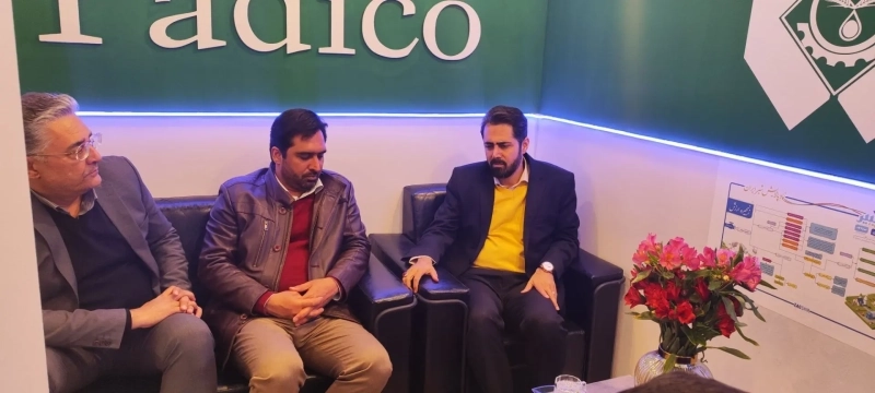 بازدید امیرحسینی، مدیرعامل شرکت ملاردشیر از سومین نمایشگاه اختصاصی اوراسیا تهران