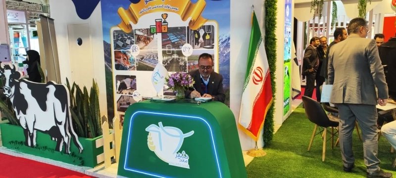 بازدید امیرحسینی، مدیرعامل شرکت ملاردشیر از سومین نمایشگاه اختصاصی اوراسیا تهران