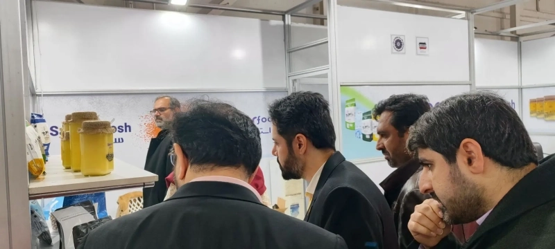 بازدید امیرحسینی، مدیرعامل شرکت ملاردشیر از سومین نمایشگاه اختصاصی اوراسیا تهران