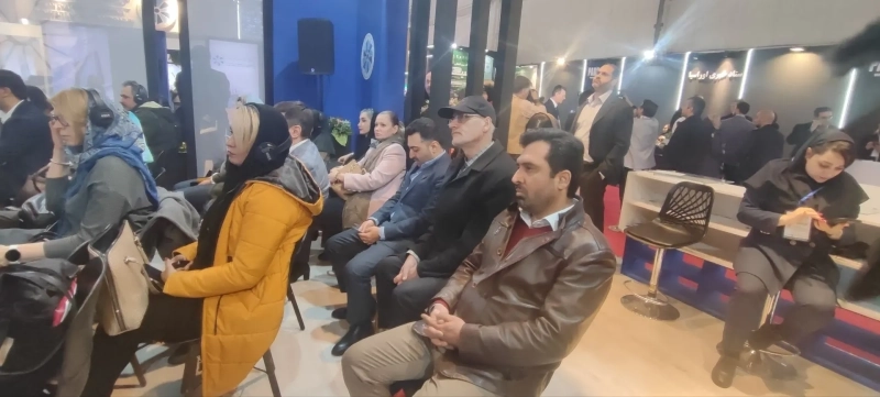 بازدید امیرحسینی، مدیرعامل شرکت ملاردشیر از سومین نمایشگاه اختصاصی اوراسیا تهران