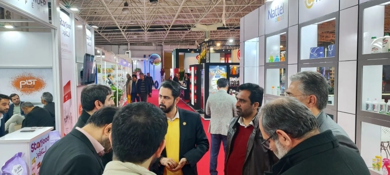 بازدید امیرحسینی، مدیرعامل شرکت ملاردشیر از سومین نمایشگاه اختصاصی اوراسیا تهران