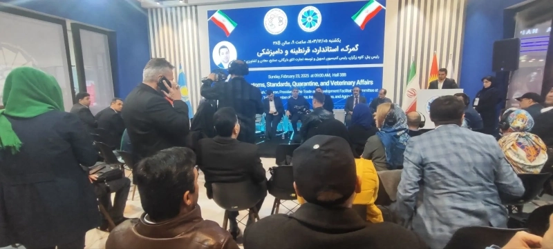 بازدید امیرحسینی، مدیرعامل شرکت ملاردشیر از سومین نمایشگاه اختصاصی اوراسیا تهران
