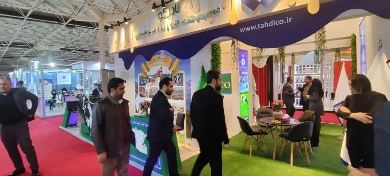 بازدید امیرحسینی، مدیرعامل شرکت ملاردشیر از سومین نمایشگاه اختصاصی اوراسیا تهران