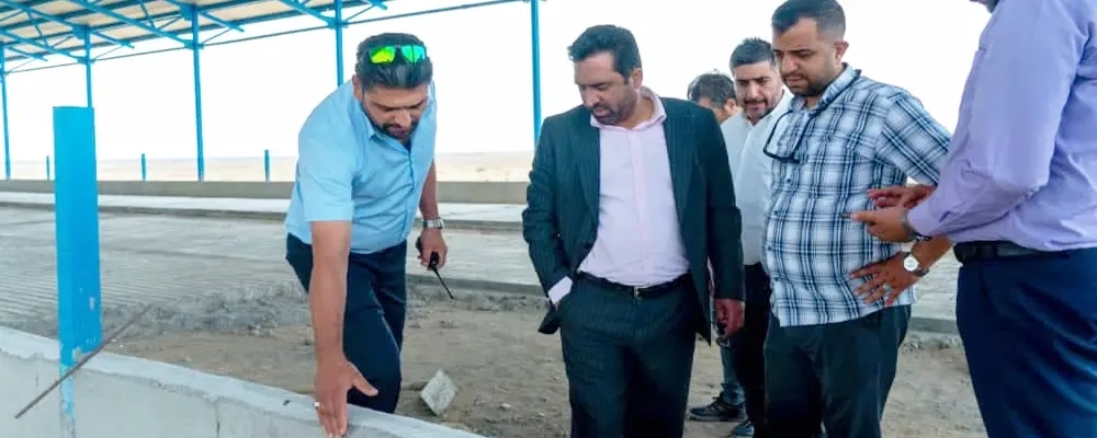 بازدید مدیرعامل شرکت کشاورزی و دامپروری ملاردشیر از پروژه 6000 رأسی ملایر با هدف تسریع در روند توسعه و تحقق جهش تولید