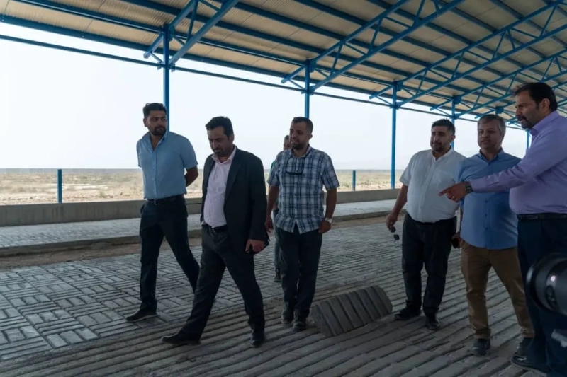 بازدید مدیرعامل شرکت کشاورزی و دامپروری ملاردشیر از پروژه 6000 رأسی ملایر با هدف تسریع در روند توسعه و تحقق جهش تولید