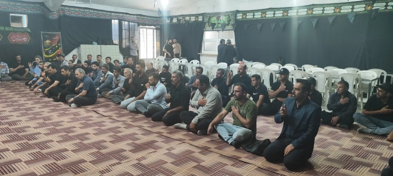 برگزاری روز چهارم مراسم عزاداری حضرت اباعبدالله الحسین (ع) در شرکت ملاردشیر