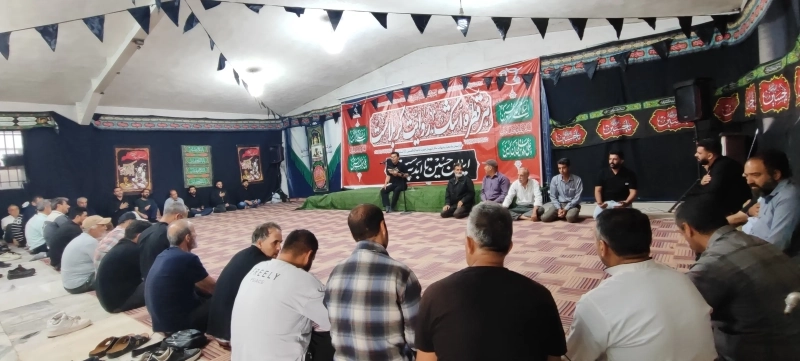 برگزاری مراسم عزاداری حضرت اباعبدالله الحسین (ع) در روز دوم محرم در شرکت ملاردشیر