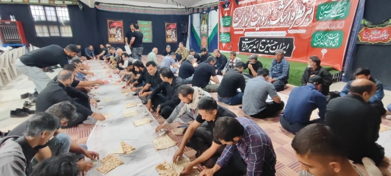 برگزاری پنجمین روز از آیین عزاداری حضرت اباعبدالله الحسین (ع) در شرکت ملاردشیر