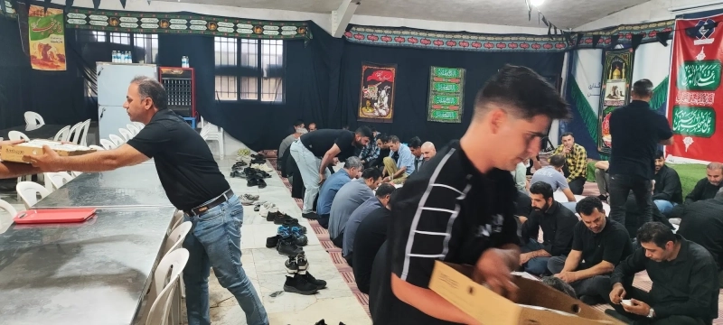 برگزاری پنجمین روز از آیین عزاداری حضرت اباعبدالله الحسین (ع) در شرکت ملاردشیر