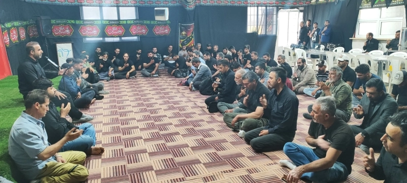 برگزاری ششمین روز از مراسم عزاداری حضرت اباعبدالله الحسین (ع) در شرکت ملاردشیر