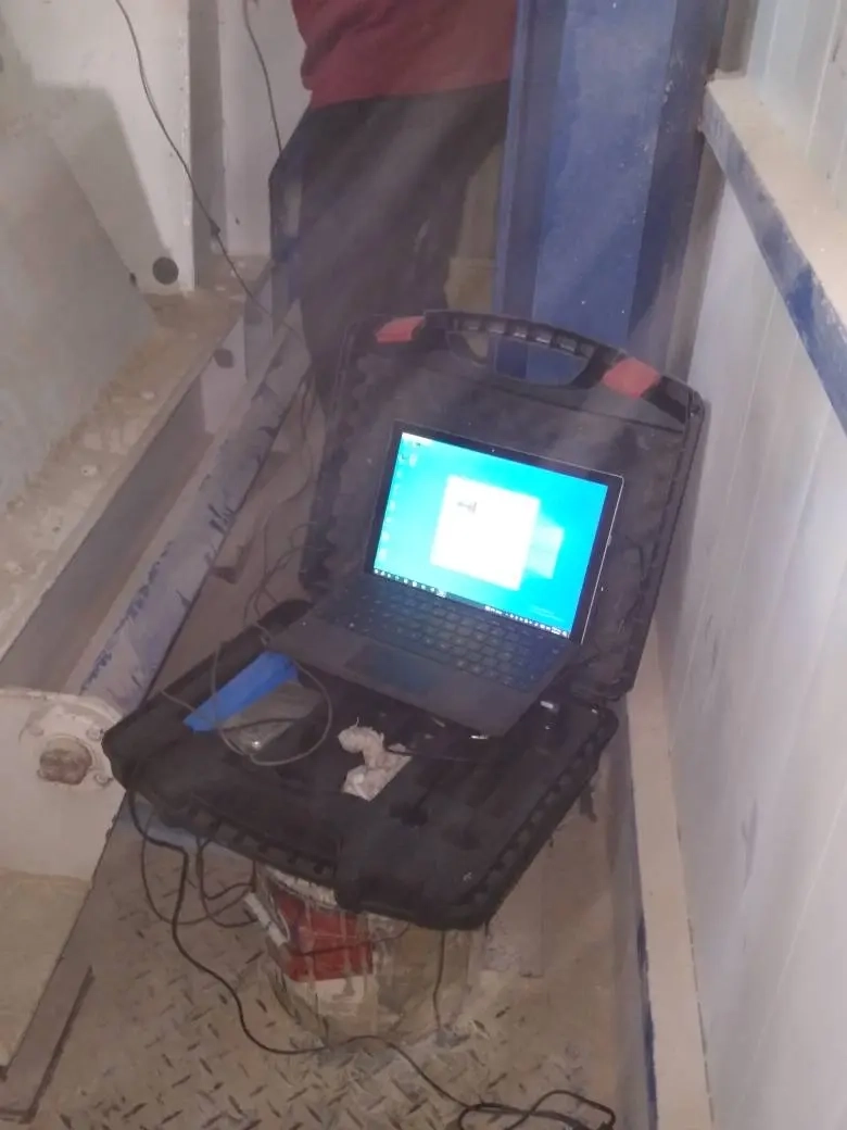 عملیات بالانس مکانیکی آسیاب جو در کارخانه خوراک تمام‌ اتوماتیک شرکت ملاردشیر