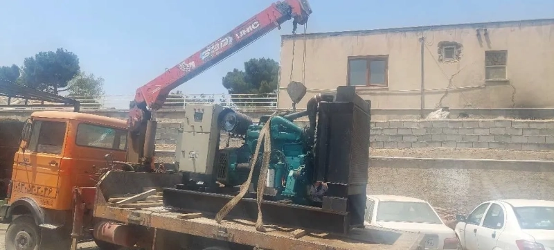 عملیات مونتاژ تابلو برق و راه‌ اندازی فن‌ ها در بخش دیزل‌ ژنراتور شرکت ملاردشیر