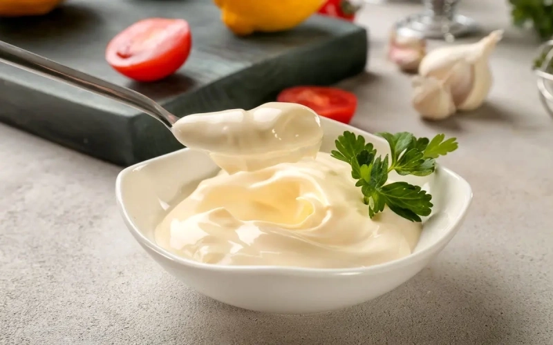 آموزش کامل طرز تهیه سس مایونز با شیر با نکات مهم