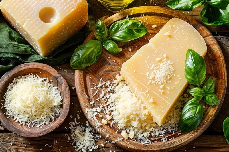 بررسی تفاوت پنیر پارمزان با پنیر پیتزا
