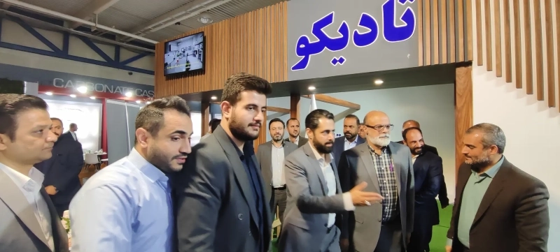 بازدید مدیران ارشد شستا و هلدینگ تادیکو از غرفه شرکت ملاردشیر در بیست‌ و چهارمین نمایشگاه بین‌ المللی دام و طیور