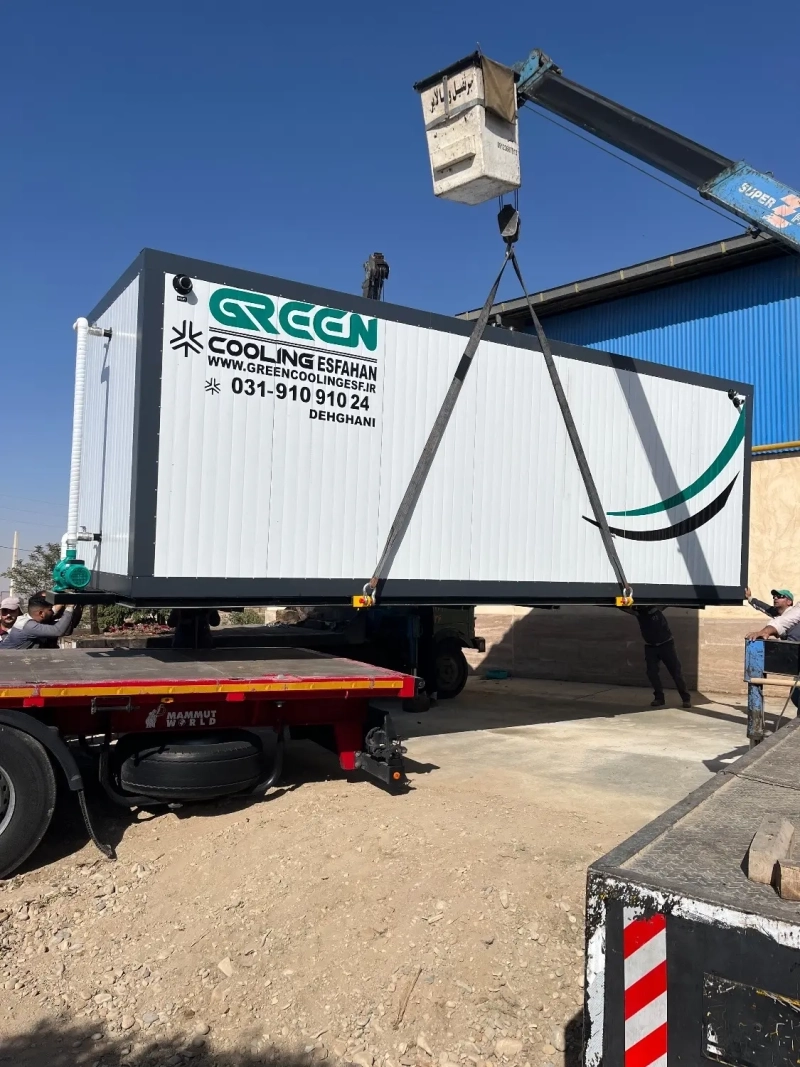 انتقال آیس‌ بانک 40 مترمکعبی خریداری‌ شده به شرکت ملاردشیر