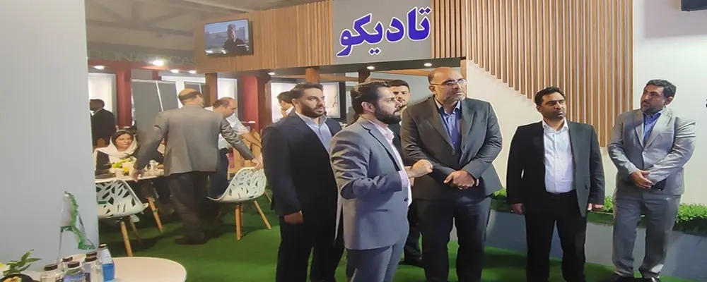 بازدید مشاور مدیر عامل و مدیرکل دفتر مرکزی حراست شستا از غرفه شرکت کشاورزی و دامپروری ملاردشیر در بیست و چهارمین نمایشگاه بین المللی دام و طیور کشور
