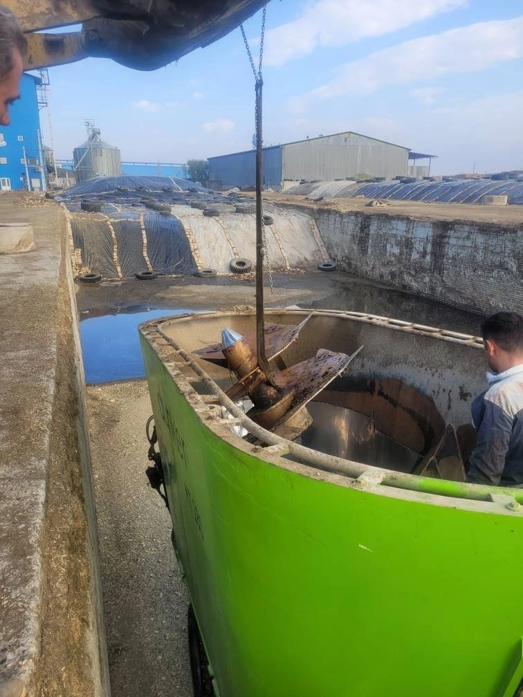 عملیات افزایش راندمان و بهینه سازی ماردون و گیربکس فیدر استورتی عمودی در شرکت ملاردشیر