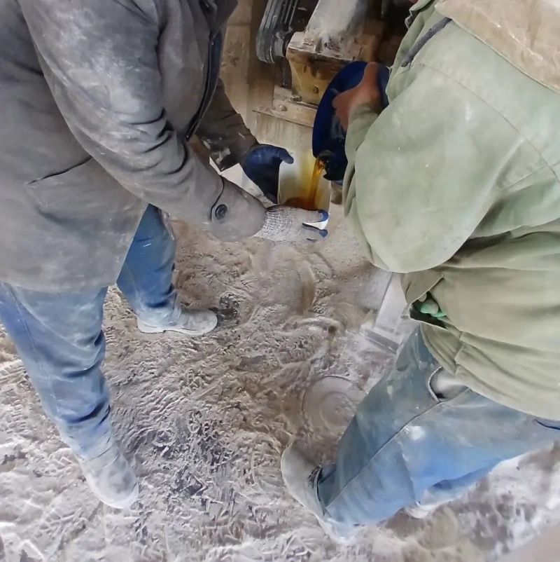 عملیات بهسازی و ارتقای عملکرد گیربکس میکسر در کارخانه خوراک‌ سازی ملاردشیر