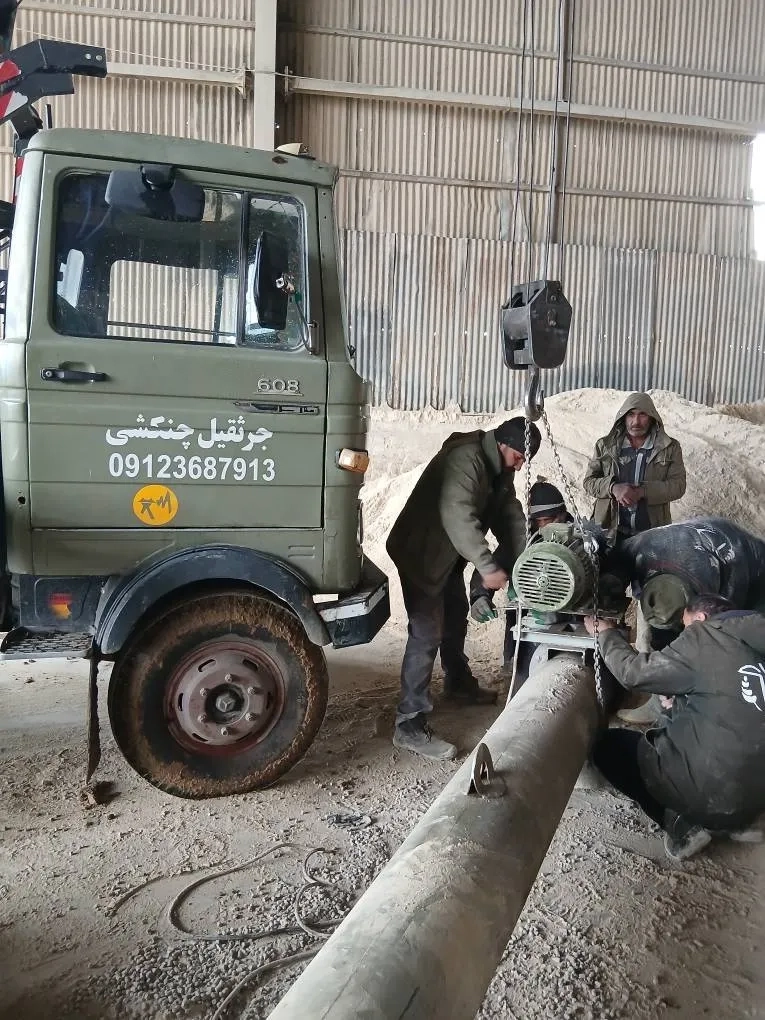 عملیات افزایش راندمان و ارتقای عملکرد آوگر تخلیه میکسر در کارخانه خوراک ملاردشیر