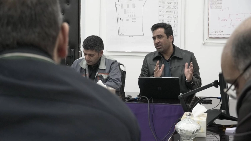 بازدید دکتر سعیدی(مدیرعامل شرکت سرمایه گذاری تامین اجتماعی) و دکتر محمدی(مدیرعامل هلدینگ تادیکو) از شرکت ملاردشیر