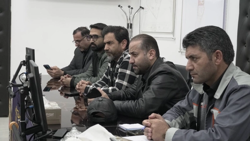 بازدید دکتر سعیدی(مدیرعامل شرکت سرمایه گذاری تامین اجتماعی) و دکتر محمدی(مدیرعامل هلدینگ تادیکو) از شرکت ملاردشیر