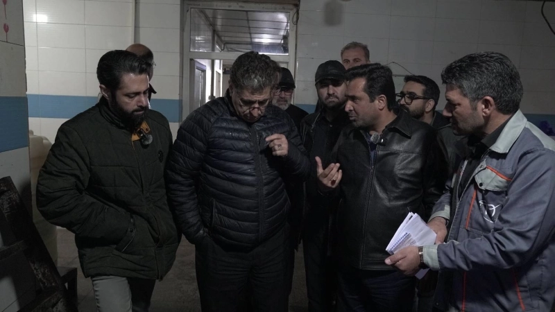 بازدید دکتر سعیدی(مدیرعامل شرکت سرمایه گذاری تامین اجتماعی) و دکتر محمدی(مدیرعامل هلدینگ تادیکو) از شرکت ملاردشیر