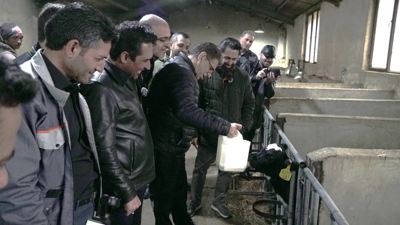 بازدید دکتر سعیدی(مدیرعامل شرکت سرمایه گذاری تامین اجتماعی) و دکتر محمدی(مدیرعامل هلدینگ تادیکو) از شرکت ملاردشیر