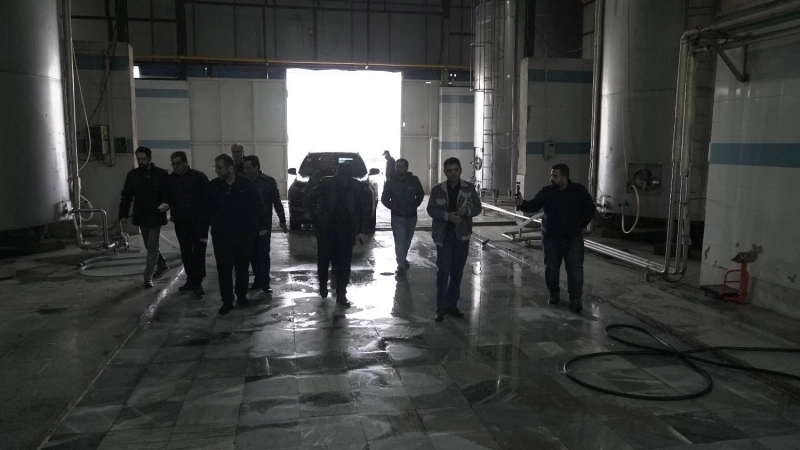 بازدید دکتر سعیدی(مدیرعامل شرکت سرمایه گذاری تامین اجتماعی) و دکتر محمدی(مدیرعامل هلدینگ تادیکو) از شرکت ملاردشیر