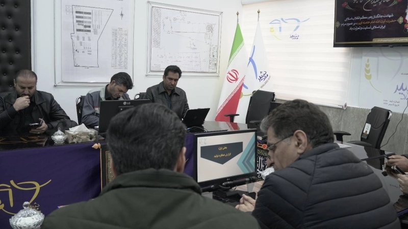 بازدید دکتر سعیدی(مدیرعامل شرکت سرمایه گذاری تامین اجتماعی) و دکتر محمدی(مدیرعامل هلدینگ تادیکو) از شرکت ملاردشیر