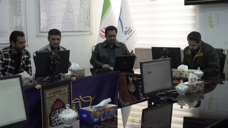 بازدید دکتر سعیدی(مدیرعامل شرکت سرمایه گذاری تامین اجتماعی) و دکتر محمدی(مدیرعامل هلدینگ تادیکو) از شرکت ملاردشیر
