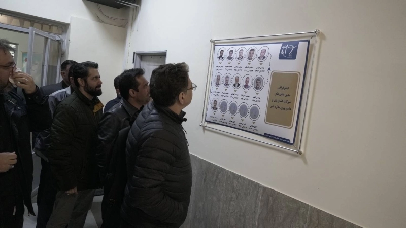 بازدید دکتر سعیدی(مدیرعامل شرکت سرمایه گذاری تامین اجتماعی) و دکتر محمدی(مدیرعامل هلدینگ تادیکو) از شرکت ملاردشیر