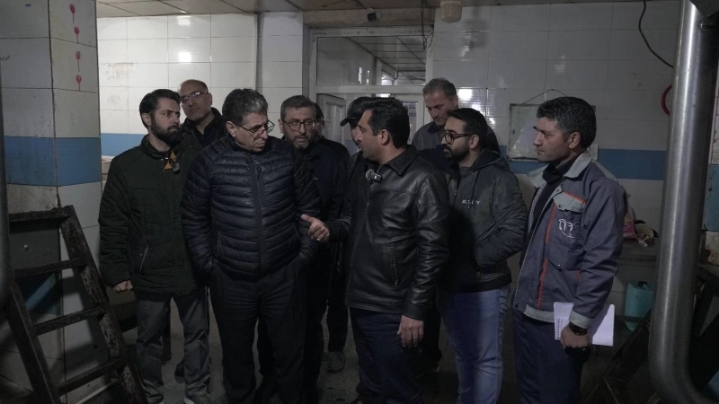 بازدید دکتر سعیدی(مدیرعامل شرکت سرمایه گذاری تامین اجتماعی) و دکتر محمدی(مدیرعامل هلدینگ تادیکو) از شرکت ملاردشیر