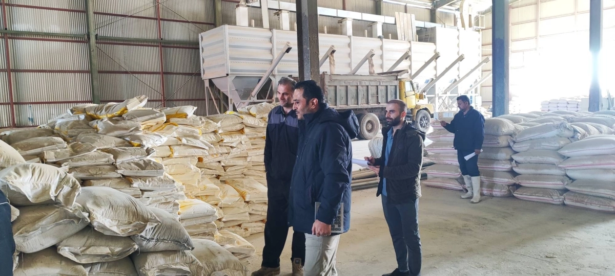 عملیات انبارگردانی در شرکت ملاردشیر توسط واحد مالی
