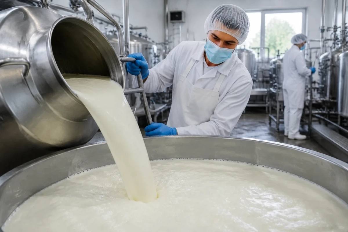 کاربرد شیر خام در صنایع لبنی؛ از دامداری تا سفره ما