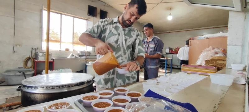 طنین «لالایی» در میعادگاه ملارد شیر؛ سوگواری هفتمین روز محرم به یاد کوچک‌ترین شهید کربلا