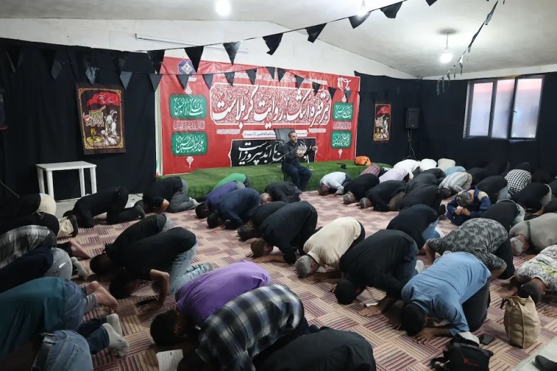 مراسم عزاداری روز ششم محرم با محوریت حضرت قاسم بن الحسن(ع) در شرکت ملارد شیر برگزار شد