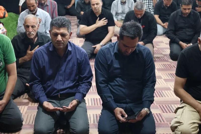 مراسم عزاداری روز ششم محرم با محوریت حضرت قاسم بن الحسن(ع) در شرکت ملارد شیر برگزار شد