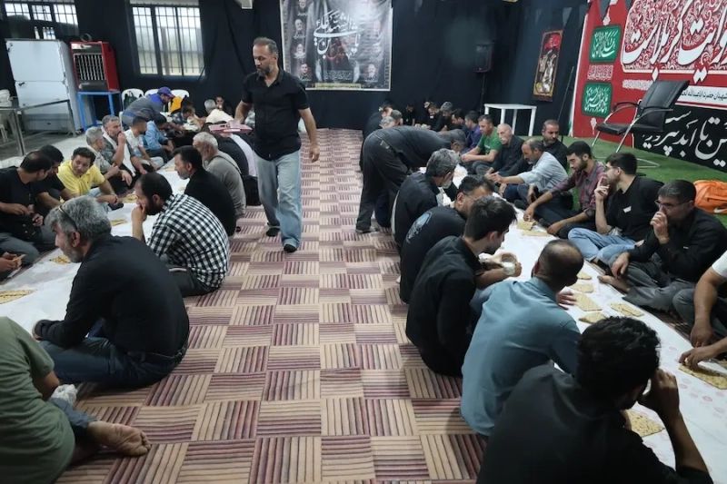 مراسم عزاداری روز ششم محرم با محوریت حضرت قاسم بن الحسن(ع) در شرکت ملارد شیر برگزار شد