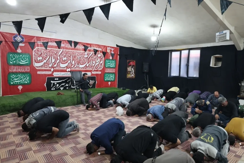 مراسم عزاداری حضرت رقیه(س) در سومین روز محرم در شرکت ملارد شیر برگزار شد