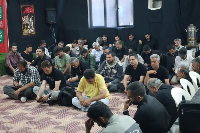 گرامیداشت روز ورود کاروان امام حسین(ع) به کربلا در آیین عزاداری محرم شرکت ملارد شیر