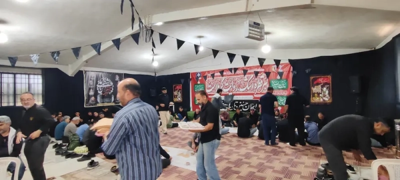 طنین «لالایی» در میعادگاه ملارد شیر؛ سوگواری هفتمین روز محرم به یاد کوچک‌ترین شهید کربلا