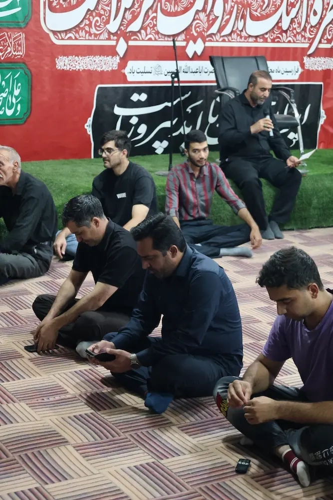 برگزاری مراسم عزاداری پنجمین روز محرم در شرکت ملارد شیر با یاد عبدالله بن حسن(ع)