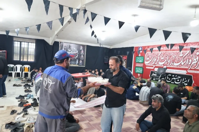 مراسم عزاداری روز ششم محرم با محوریت حضرت قاسم بن الحسن(ع) در شرکت ملارد شیر برگزار شد
