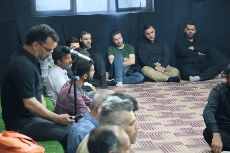 گرامیداشت روز ورود کاروان امام حسین(ع) به کربلا در آیین عزاداری محرم شرکت ملارد شیر