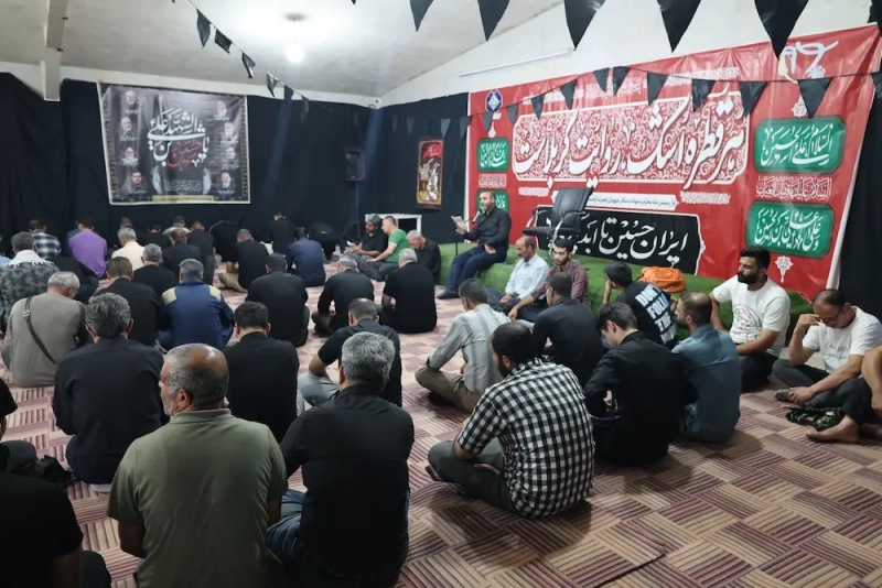 مراسم عزاداری روز ششم محرم با محوریت حضرت قاسم بن الحسن(ع) در شرکت ملارد شیر برگزار شد