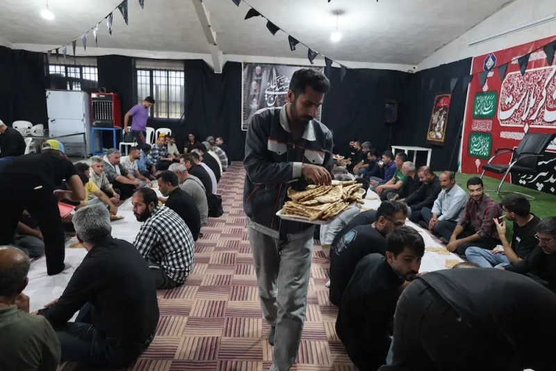 مراسم عزاداری روز ششم محرم با محوریت حضرت قاسم بن الحسن(ع) در شرکت ملارد شیر برگزار شد