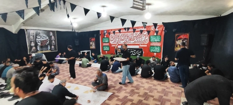 طنین «لالایی» در میعادگاه ملارد شیر؛ سوگواری هفتمین روز محرم به یاد کوچک‌ترین شهید کربلا