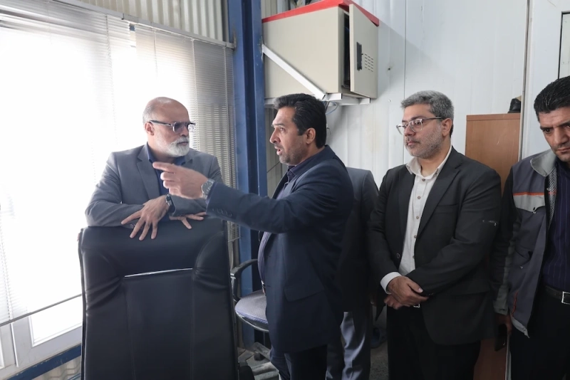 بازدید دکتر نایب معاون راهبردی و نظارت بر شرکت های شستا به همراه هیئت همراه از مجموعه ملاردشیر