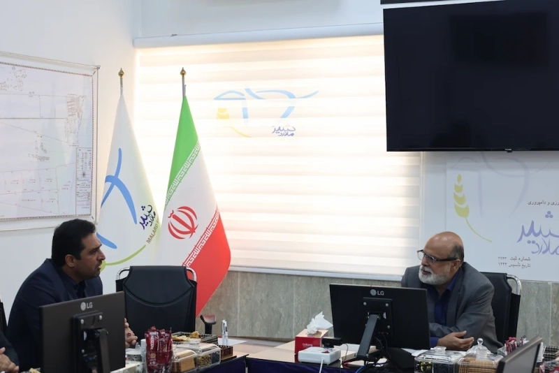 بازدید دکتر نایب معاون راهبردی و نظارت بر شرکت های شستا به همراه هیئت همراه از مجموعه ملاردشیر